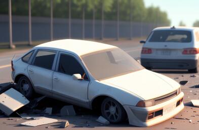 3d模拟动画交通事故制作